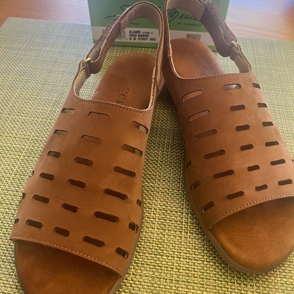 Sesto Meucci Nubuck Walking Sandals